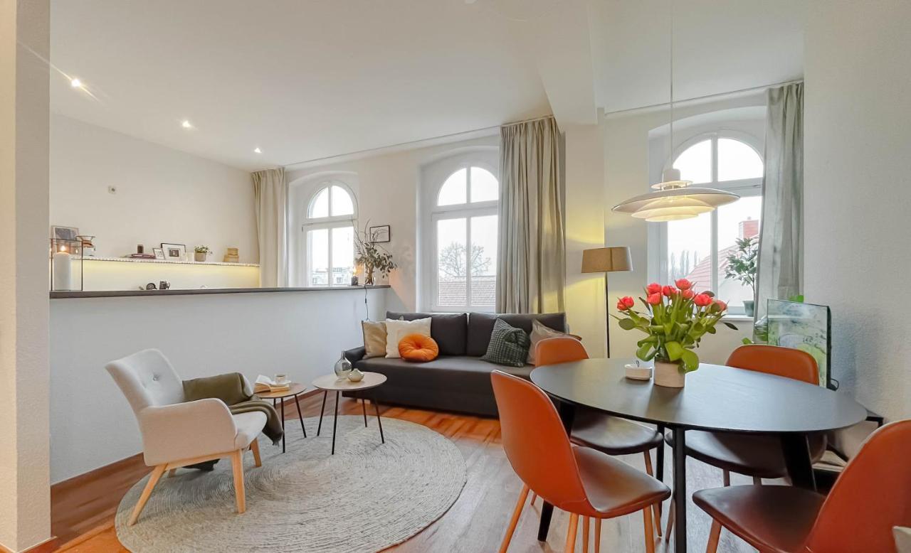 Moka Living-Sunset Apt, Nordic Design,Kueche,Wlan, Smarttv Magdeburgo Exterior foto