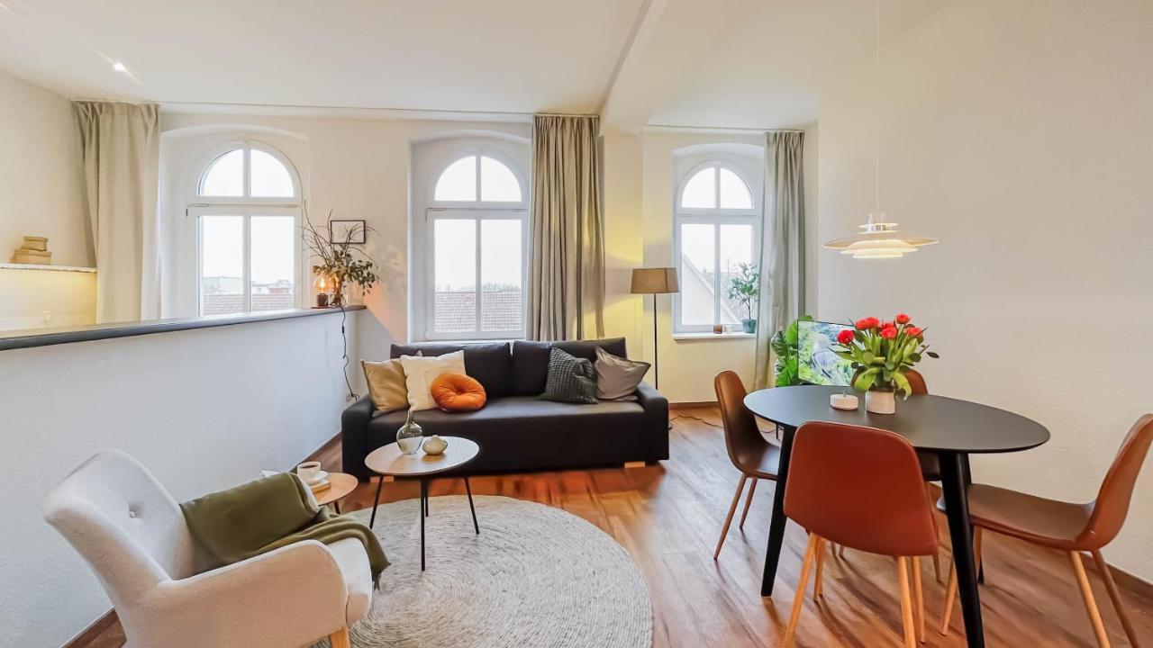 Moka Living-Sunset Apt, Nordic Design,Kueche,Wlan, Smarttv Magdeburgo Exterior foto